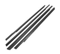 for Citroen for Elysee 2014-2016 Outside Window Glass Rubber Weatherstrip Weather Seal Strips Protection Tirm POMPOMPUR