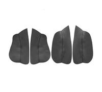 For Citroen, for Xsara Picasso, Microfiber Leather Door Armrest Panel Cover 4pcs With Mount Fittings Car Interior Accessories Door Armrest Cover(Black)
