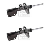 FOR CITROEN SPACETOURER 1.6D 2016 ON FRONT SHOCK ABSORBERS PAIR FEBI