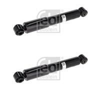FOR CITROEN SPACETOURER 1.6D 2016 ON REAR SHOCK ABSORBERS PAIR FEBI