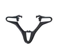 For CITY 2009-2014 Car Steering Wheel Trim Button Decoration Frame ABS Cover Sticker Interior Gear Shift Cover Sticker Trim(Carbon Look)