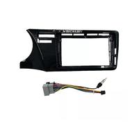 For CITY 2014-2019 9INCH Car Radio Fascias Android GPS MP5 Stereo Player 2 Din Head Unit Panel Dash Frame Installation Tri Car Radio Fascia(Frame Cable)
