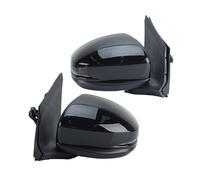 For City 2015 2016 2017 2018 2019 2020 Car Accessories 7 Pins Black Side Rearview Mirror Assembly Power Folding Rearview Mirror Assembly(1 pair)
