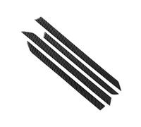 For Civic 10th For Gen 2016 2017 2018 2019 Car Carbon Fiber Window Door Panel Strips Cover Protective Trim Interior Mouldings Air Condition Vent Cover