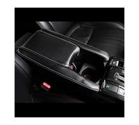 For Civic 10th Gen 2016 2017 2018 2019 Car Center Console Lid Armrest Box Panel Cover Trim Car Trim Interior(Carbon - white)