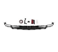 For Civic 11th 2022-2025 Rear Bumper Diffuser Lip With LED Brake Light Tail Boot Side Spoiler Splitter Corner Cover Rear Bumper Guard(Without Side Cover)