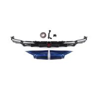 For Civic 11th 2022-2025 Rear Bumper Diffuser Lip With LED Brake Light Tail Boot Side Spoiler Splitter Corner Cover Rear Bumper Guard(Flash Blue)