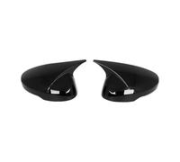 For Civic 11th Gen 2021 2022 2023 ABS Car Exterior Rearview Mirror Cover Stickers Modeling Decorative Accessories HETEVSCCK(A Black)