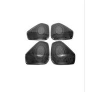For Civic 11th Gen 2022 2023 2024 Car Inner Door Audio Speaker Cover Stainless Steel Stereo Trim Accessories Decoration CRRYUQWWM(Style B)