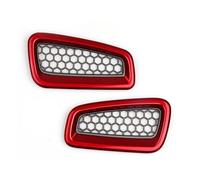 For Civic 11th Gen 2022 Car Front Air Condition Outlet Vent Molding Cover Cap Trim GFVFGNLNNA(Red)