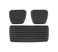 For Civic 1992 1993 1994 1995 17816-SK7-000 Black Pedals Auto Accessories Clutch Pedal Pads ABS Set 3Pcs