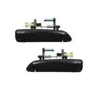 for Civic 2001 2002 2003 2004 2005 2Pcs/lot Rear Exterior Outside Door Handles Set Black LH RH