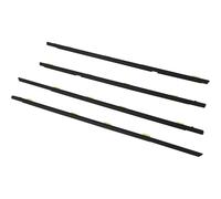 for Civic 2001-2005 4pcs Car Outer Door Windows Rubber Weatherstrip Waterproof Pressure Strip Sealing Strip WEFOLEN