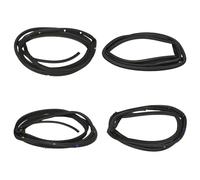 for Civic 2006 2007 2008 2009 2010 2011 72350-SNE-A01 Front & Rear Door Rubber Seal Gasket Weatherstrip Molding WEFOLEN