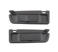 For Civic 2006 2007 2008 2009 2010 2011 Grey Beige Sun Visor With Makeup Mirror 83280-SNA-A01ZC Car Sun Shade(Pair of dark gray)