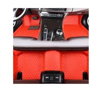 For Civic 2012 2013 2014 2015 Car Floor Mats Decoration Leather Carpets Accessories Styling Protect Waterproof WEFOLCC(LHD 3pcs red)