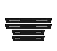 For CIVIC 2021 2020 2019 2018 2017 2016 Car Door Sill Protector Plate Rear Trunk Bumper Guard Threshold Stickers(4PCS)