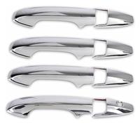 FOR Civic 4 Door Sedan 2006-2011 Car Exterior Side Handle Cover Bowl Decorative Stickers Applique side car door handle(Color1)