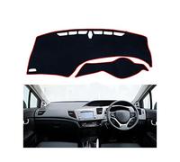 For Civic 9 2012-2015 Anti-Slip Mat Dashboard Cover Pad Sunshade Dashmat Protect Carpet FB FK FA FD 2013 2014 HGMGFYCX(RHD 1)