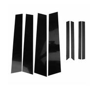 for Civic 9th 2012 2013 2014-2015 Car Stickers Door Window Pillar Posts Cover Trim Kits Accessories