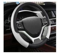 For Civic Car Steering Wheel Cover Leather Square Embossing Non-slip Size 36cm Car Steering Wheel Shell(Yhhbfxpt)
