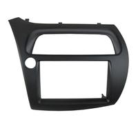 For Civic Double Din Fascia Radio Dvd Stereo Cd Panel Dash Mounting Installation Trim Kit Face Frame Bezel With Wire Harne Car stereo facia(left)