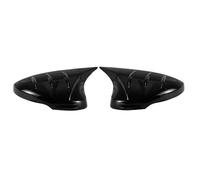 For Civic For 11th 2022-2024 Car Sticker Rearview Side Exterior Trim Carbon ABS Door Wing Mirror Cover(With Light Black)