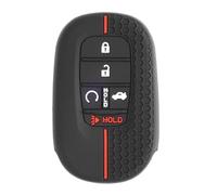 For Civic For Accord For Passport For Pilot CRV 2021 2022 2023 Silicone 5 Button Car Key Ring Chain Case Cover Holder Protector Shell