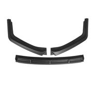 For Civic Hatchback 2016-2021 Front Bumper Lip Spoiler Side Splitter Body Kit Deflector Guard Car Accessories Car Front Bumper Splitter(Matte Black)