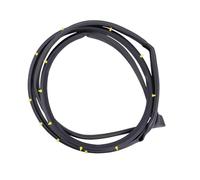 for Civic Sedan 2006-2011 72350-SNE-A01 Car Door Sealing Strip Door Weatherstrip Moulding Rubber Seal Strip WEFOLEN(Left Rear Door)
