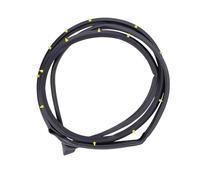 for Civic Sedan 2006-2011 72350-SNE-A01 Car Door Sealing Strip Door Weatherstrip Moulding Rubber Seal Strip WEFOLEN(Left Front Door)