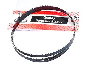 For Clarke CBS250C Bandsaw Blade 1/4" x 4 TPI Premium Quality Bandsaw Blade Made by Xcalibur Tooling, Ideal for Both Softwoods and Hardwoods