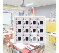 for Classroom - 12 Lockable Cartments for Phones Secure Cell Phone nizer Locker Ideal for Schools and Offices