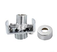 For Clawfoot Tub Brass Wall Mount Adapter with Adjustable Inlet Pipe Angle for Improved Installation Flexibility (1)