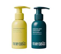 for Cleansing, & Moisturising Curly & Wavy Hair, Sulphate & Silicone FreeAnti Dandruff, Tea Tre50ml Each (Cleanse & Condition, 100ml (Pack of 2))