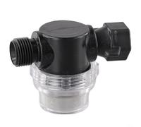 For Clear Plastic Inline Water Filter Featuring 50 Mesh Ss Screen For Pump Protection In Rv Or For Caravan Setups 1/2 Inch For Bsp Threaded Connection