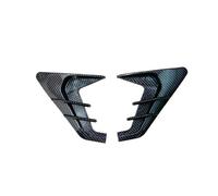 For Clio 4 Side Fender Air Vent Decoration Cover Car Accessories Tuning(Carbon)