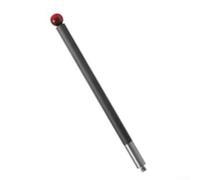 for CMM Touch Probe Stylus with M2 Thread and 4mm Red Ball Tip, Carbon Fiber Stem for Weight-Critical Applications, Model A-5003-2285