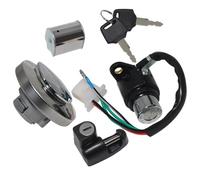 For CMX250 For REBEL 1985-2014 For CA125 1995 1996 1997 1998 1999 Motorcycle Accessories Fuel For Gas Tank Cap Cover Lock Set