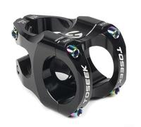 For CNC Aluminum Alloy Stem 35mm Length for 1-1/8 Inch Fork and 31.8mm Handlebar, Lightweight Short Road For Bike Riser for DH AM For Enduro Riding - Black(purple)