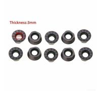 for CNC Carbide Turning Inserts Set, 10pcs Assorted Metal Lathe Cutter Tips and for Steel, Cast Iron, Stainless Steel and Aluminum, Industrial(RPMT08T2)