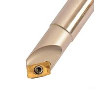 for CNC Indexable Chamfer End Mill Cutter C20-20-120L for + 10 Pieces APMT1604PDER Hard Alloy Inserts, 20 mm Shank Diameter for Metalworking