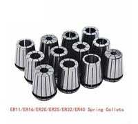 for CNC Machining Essentials Complete Collection of 6 Carbon Steel Collets from ER11 to ER40 for Optimal Performance (12pcs ER25(1/8-5/8))