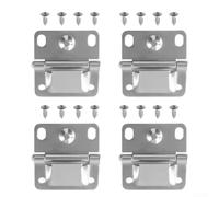 For Coleman Cooler Replacement Hinges Stainless Steel 2.3 x 2 Inch with Screws for Outdoor Applications