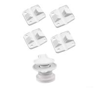 for coleman for xtreme Drain Outlet Kit 1.5" Shaft White for | ABS material, weather resistant, white finish, 1.5 inch shaft, long-lasting performance
