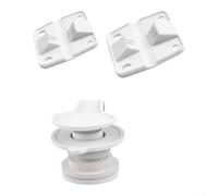 for coleman for xtreme Drain Outlet Kit 1.5" Shaft White for | ABS material, weather resistant, white finish, 1.5 inch shaft, long-lasting performance