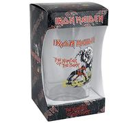 for-collectors-only Iron Maiden Glass The Number of The Beast Beer Glass Long Drink Glass XL Drinking Glass Pint Glass 400 ml