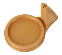 For Comandante C40 MK4 Compatible Handle Cover for Manual Coffee Grinder with Rubber Seal to Protect Coffee Beans and Provide Comfortable Handling Experience (gold)