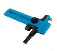 for Compass Circle Cutter with Ratchet Handle for Precise Fabric & Paper Crafts - 0.79-5.9 in (2-15 cm) Adjustable Cutting Diameter, Ergonomic Non-(Blue)