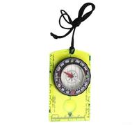 For compass for Camping, For hiking, and Scouting with Advanced Mapping Tools Including Magnifier and Rotating Bezel for Precise Route Planning (Is green)